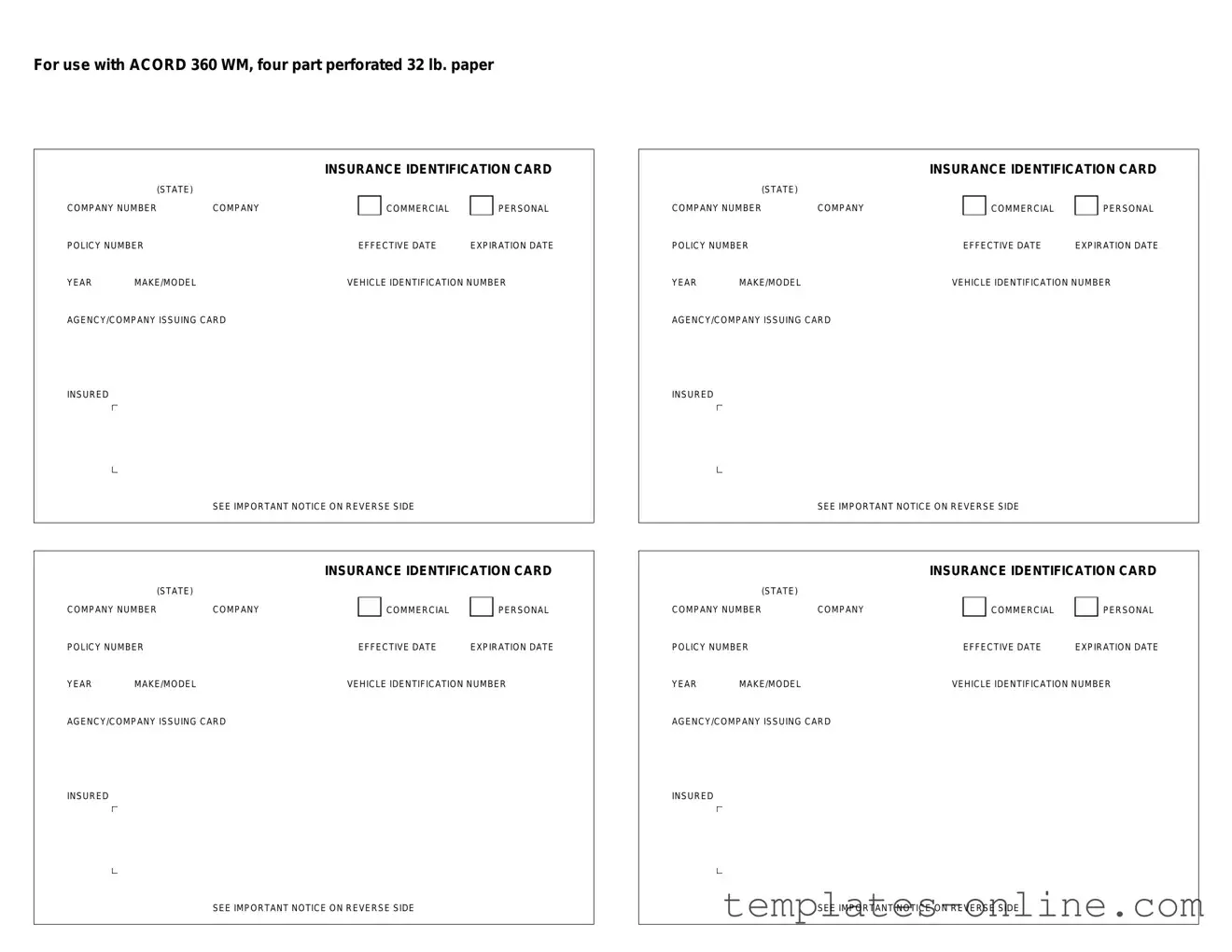 Acord 50 WM Template