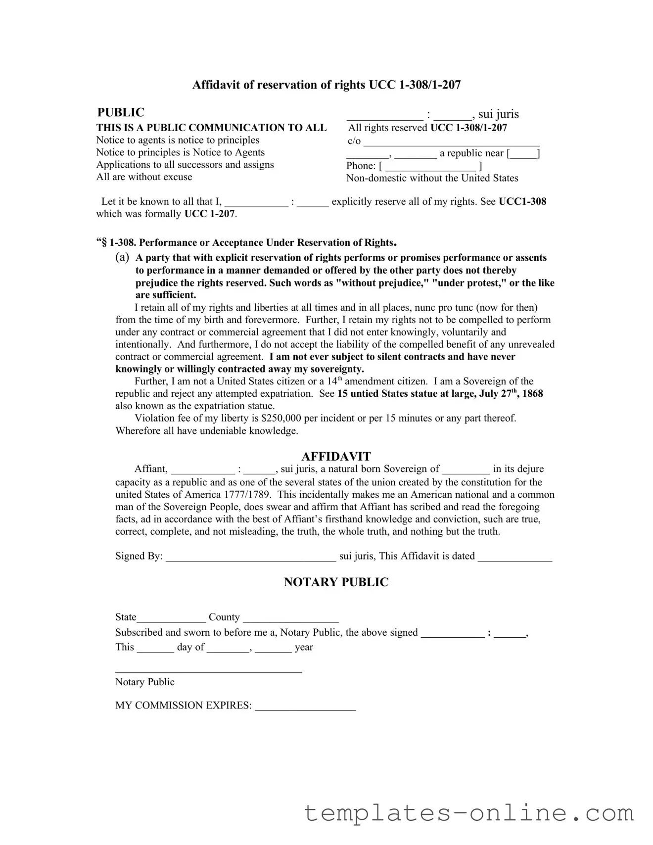 Ucc 1 308 Template
